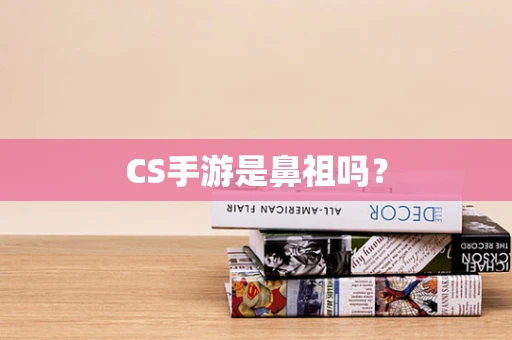 CS手游是鼻祖吗？