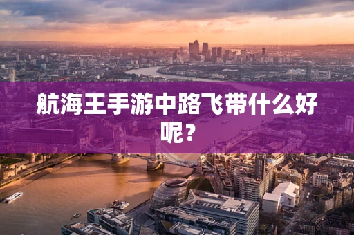 航海王手游中路飞带什么好呢？