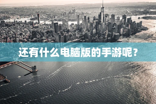 还有什么电脑版的手游呢？