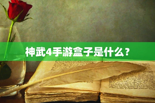 神武4手游盒子是什么？