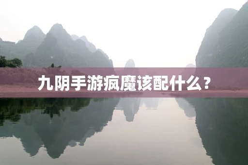 九阴手游疯魔该配什么？