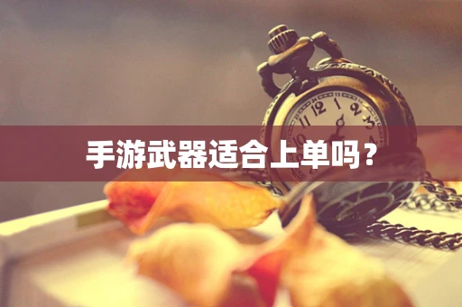 手游武器适合上单吗？