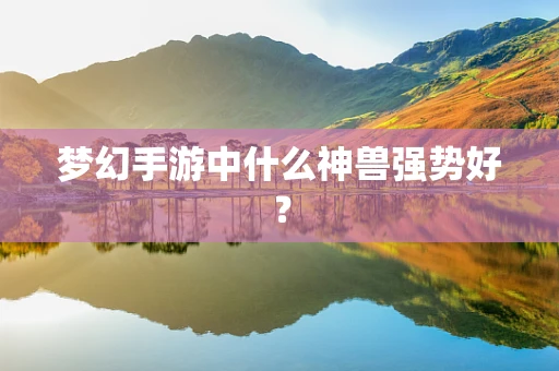 梦幻手游中什么神兽强势好？