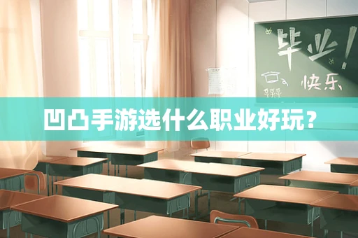 凹凸手游选什么职业好玩？