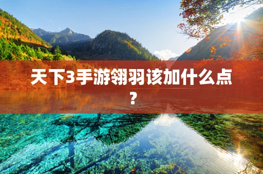 天下3手游翎羽该加什么点？