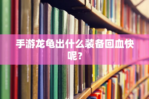 手游龙龟出什么装备回血快呢？