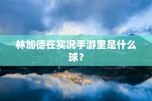 林加德在实况手游里是什么球？