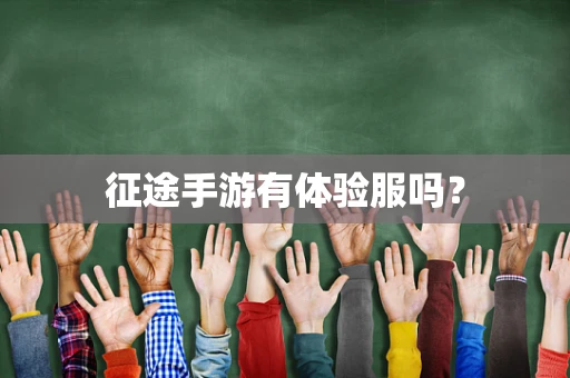征途手游有体验服吗？