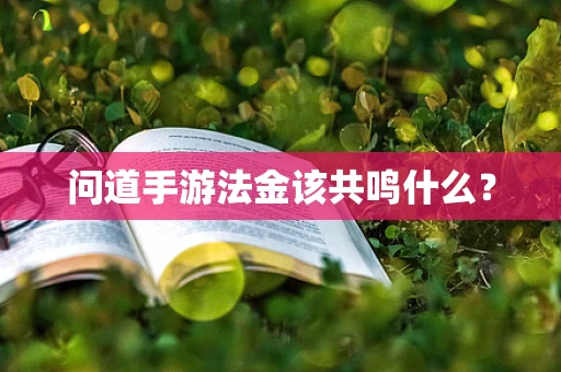 问道手游法金该共鸣什么？