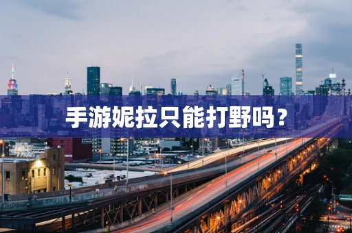 手游妮拉只能打野吗？