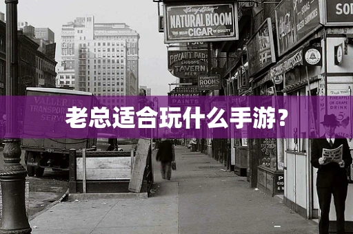 老总适合玩什么手游？