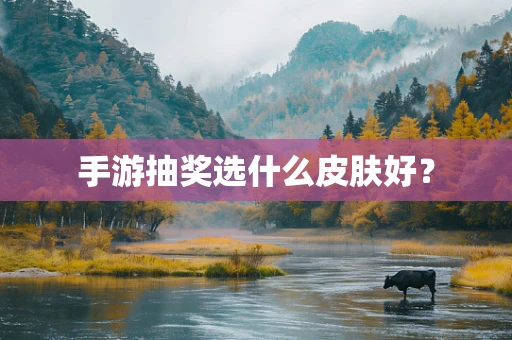 手游抽奖选什么皮肤好？