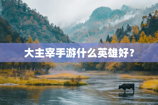 大主宰手游什么英雄好？