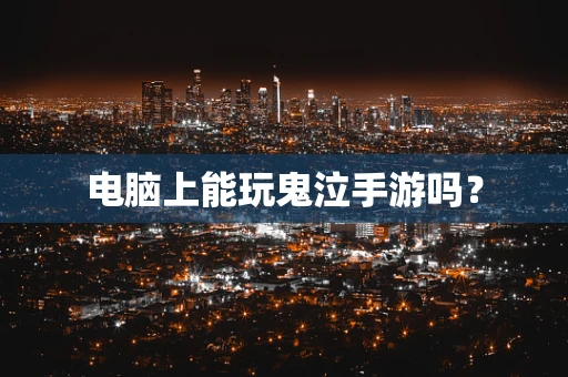 电脑上能玩鬼泣手游吗？
