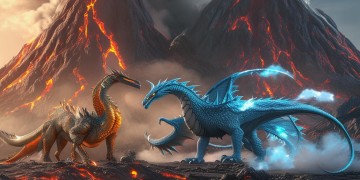 方舟手游火山到底有什么龙？