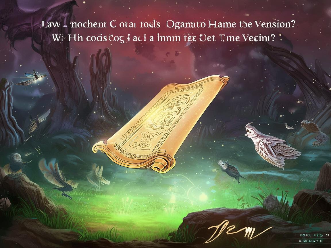 镇魔曲手游如何查看版本？
