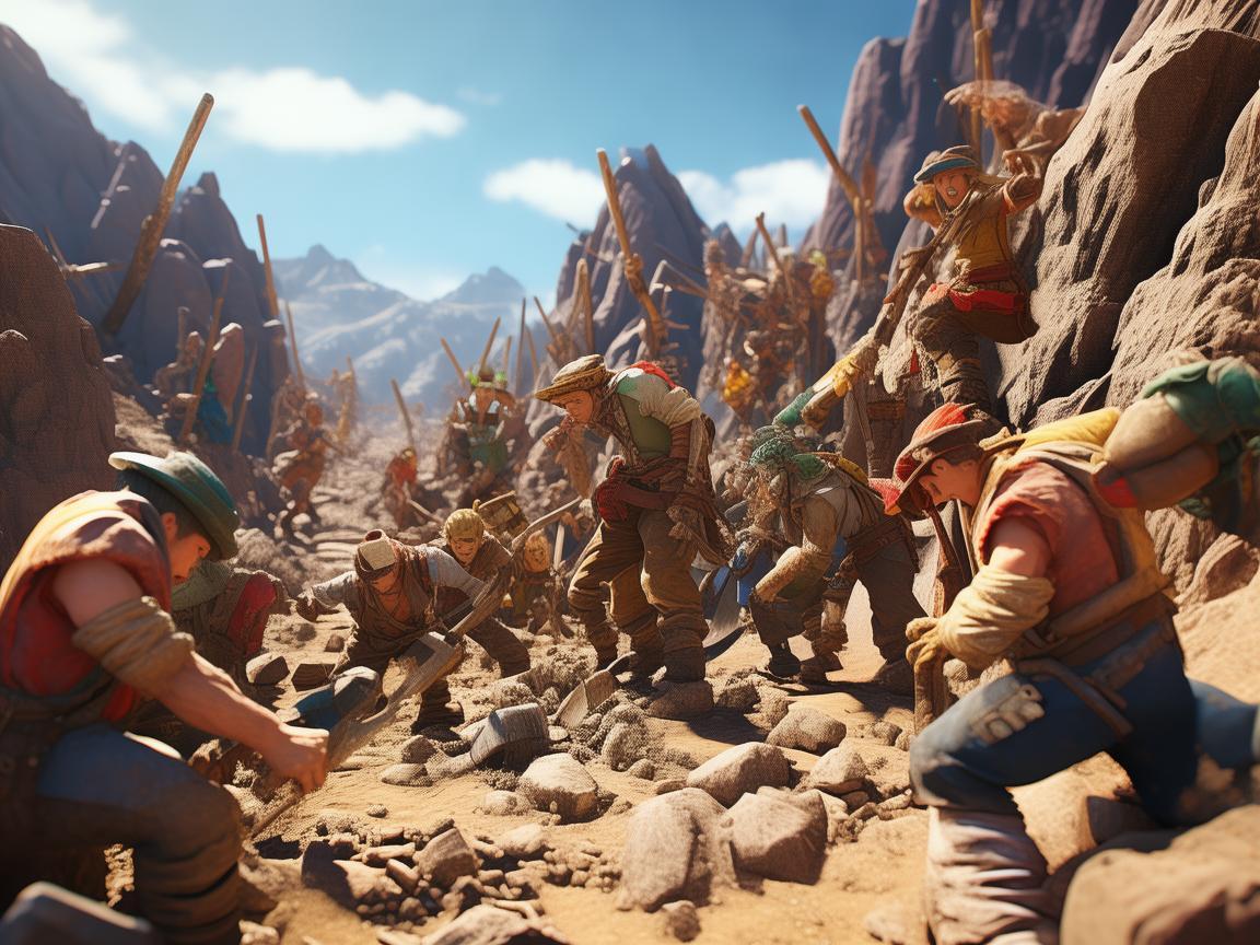 拿人挖山的手游究竟是什么? 拿人挖山的手游究竟是什么?